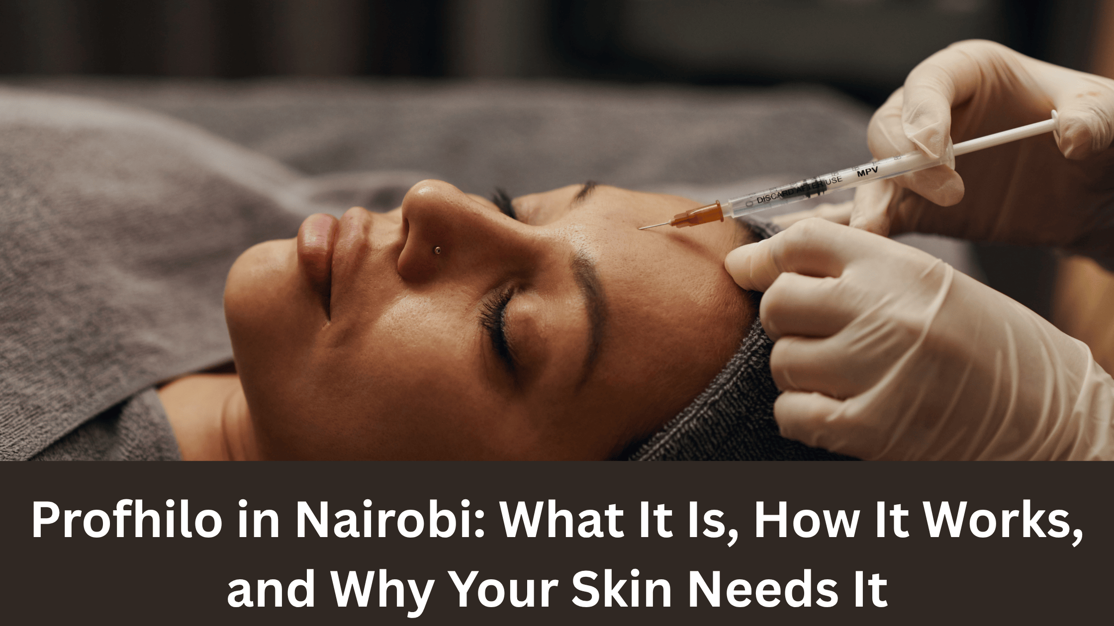 Profhilo in Nairobi: What It Is, How It Works, and Why Your Skin Needs It